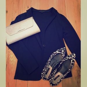 UNIQLO soft formal navy jacket